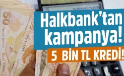 Halkbank 5 bin TL kredi faizi ne kadar, 5.000 lira kredi çeksem kaç TL öderim?