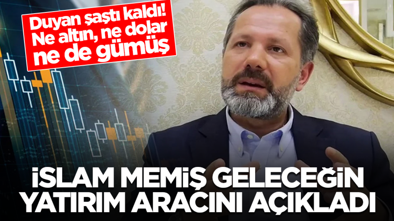 İslam Memiş yeni yatırım aracını duyurdu: Ne altın, ne dolar ne de gümüş