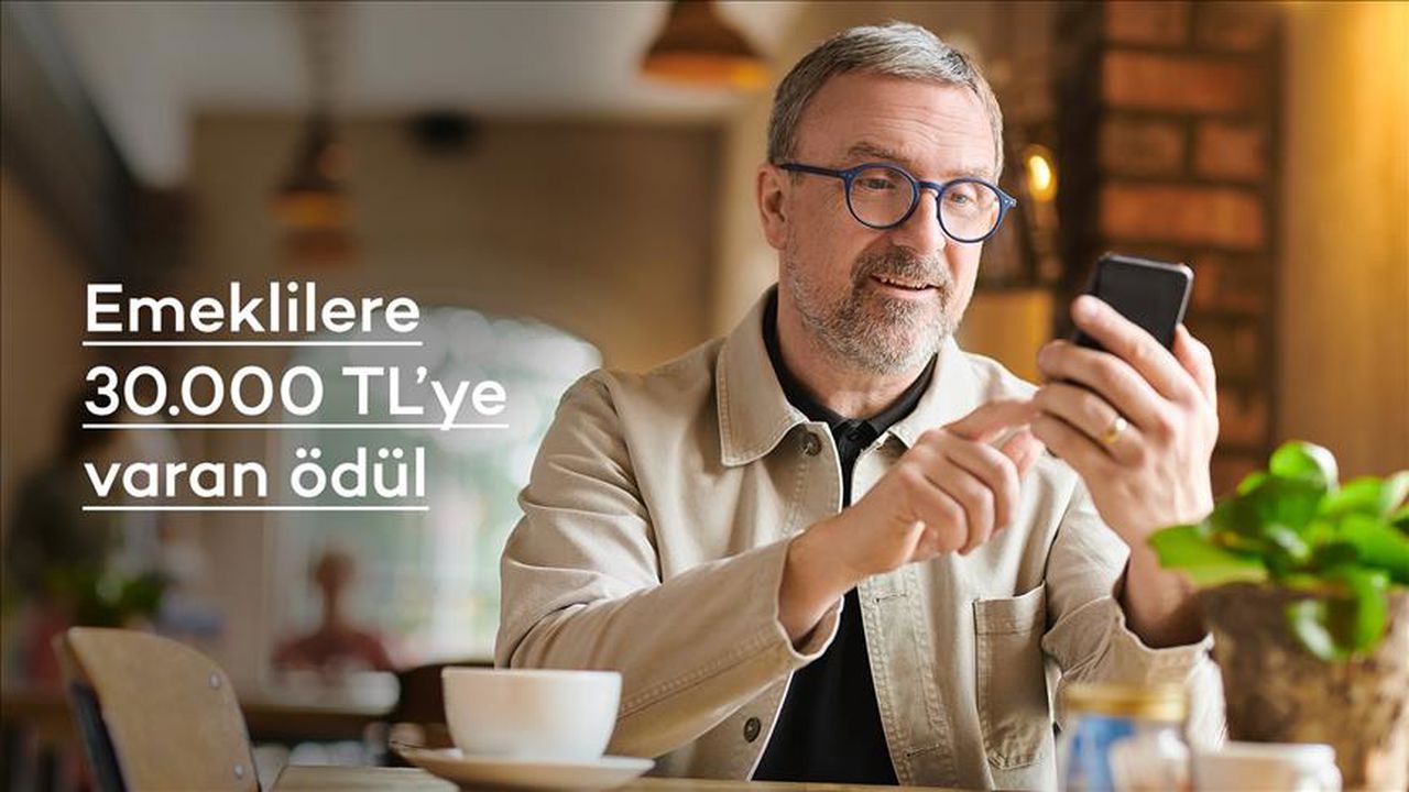 Akbank’tan emeklilere 30 bin TL’ye varan nakit ödül fırsatı